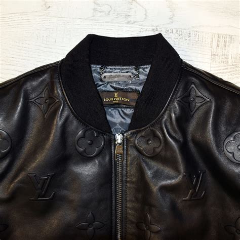 new lv jacket|louis vuitton men's leather jacket.